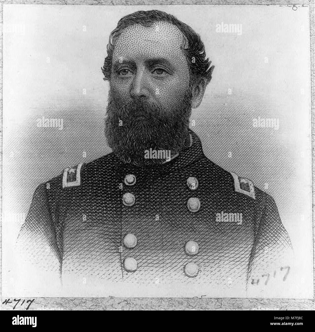 Thomas E. Rose, head-and-shoulders portrait, facing left, Colonel, 77th ...