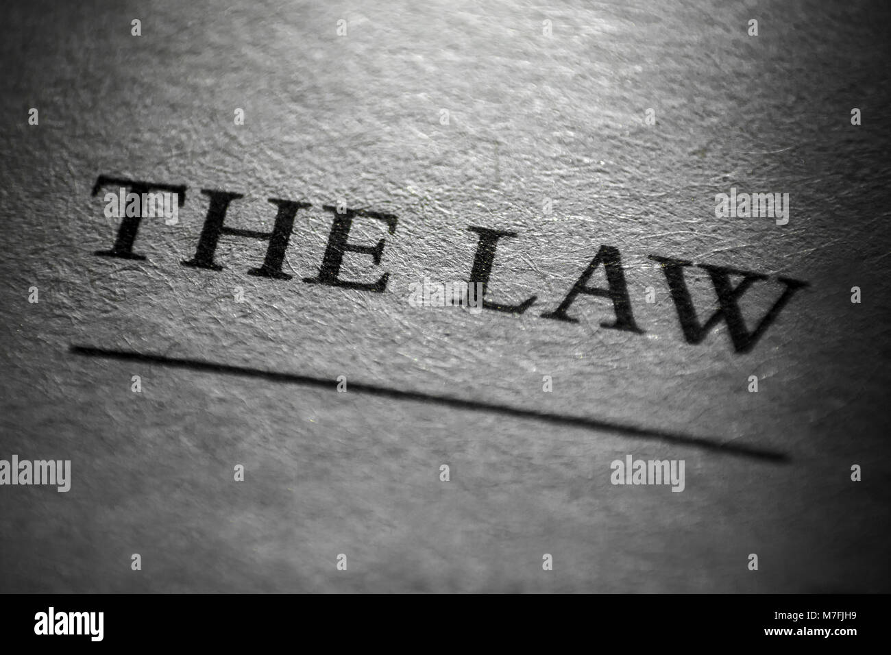 The Law Stock Photo