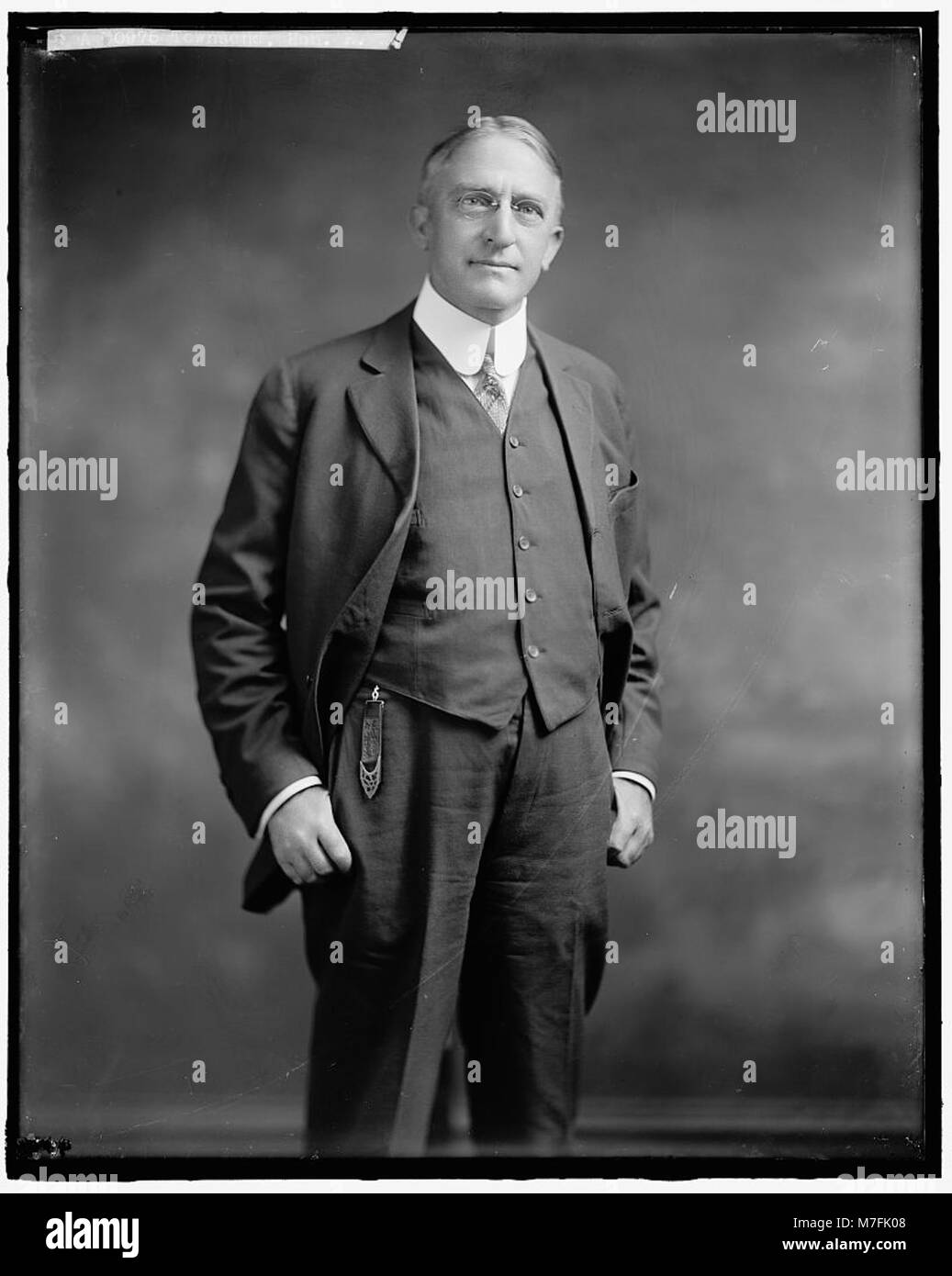 A formal portrait of the Honorable E.W. Townsend, capturing the ...