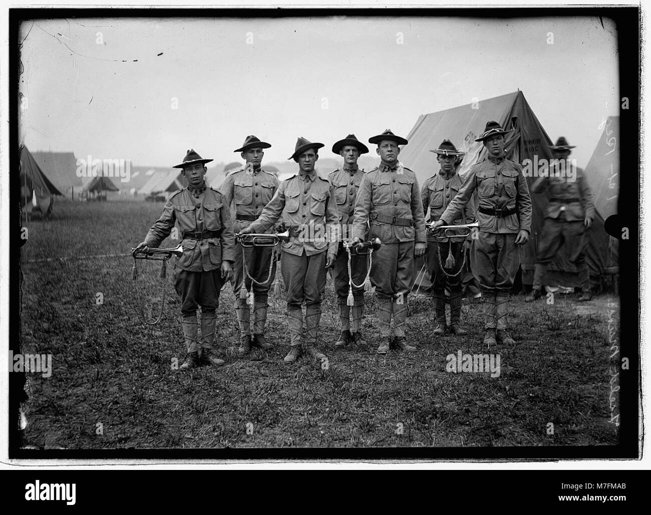 U.S. Army Buglers LCCN2016823031 Stock Photo