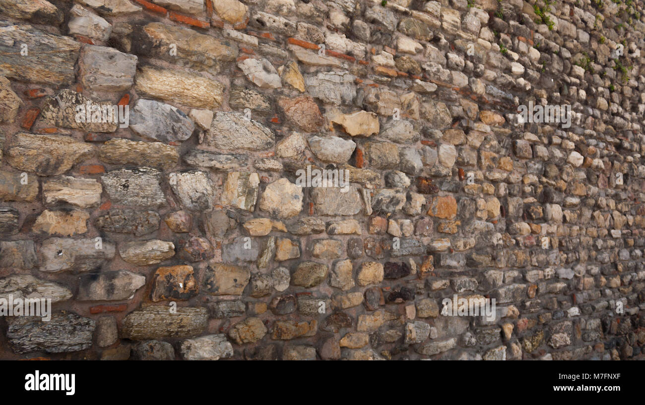 Rampart Wall Texture Stock Photo