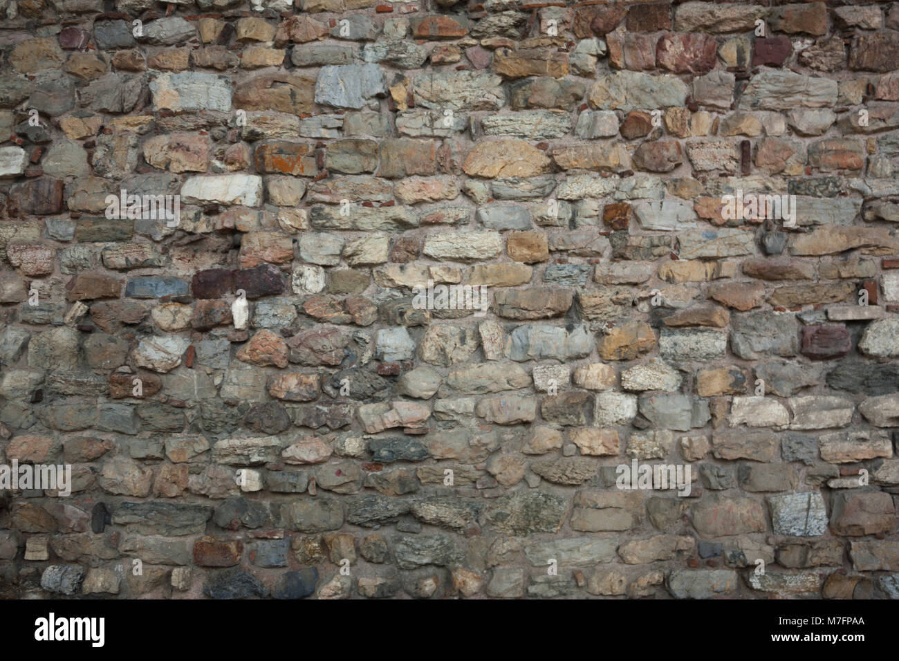 Rampart Wall Texture Stock Photo