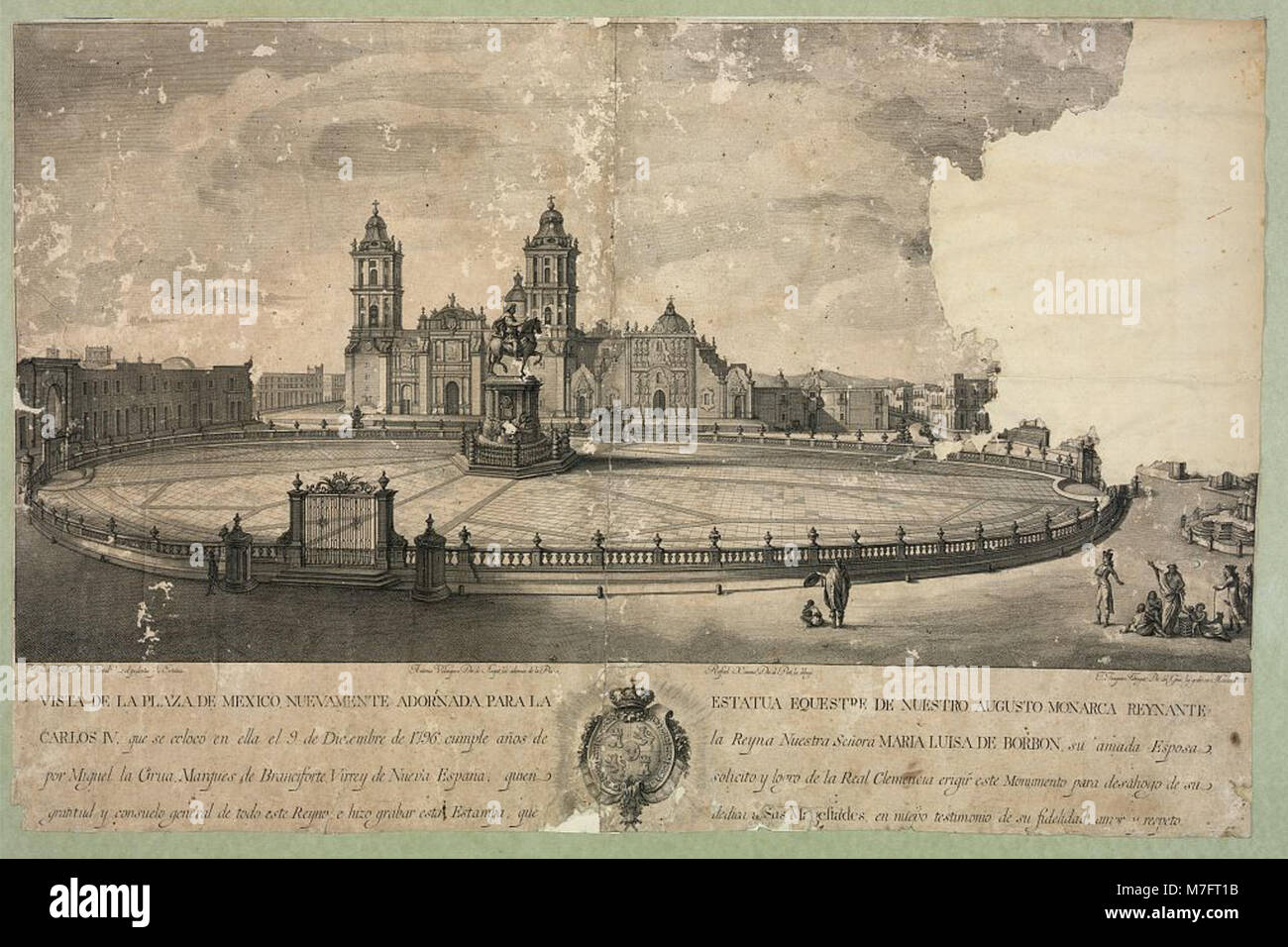 This image shows a view of the Plaza de Mexico, highlighting the ...