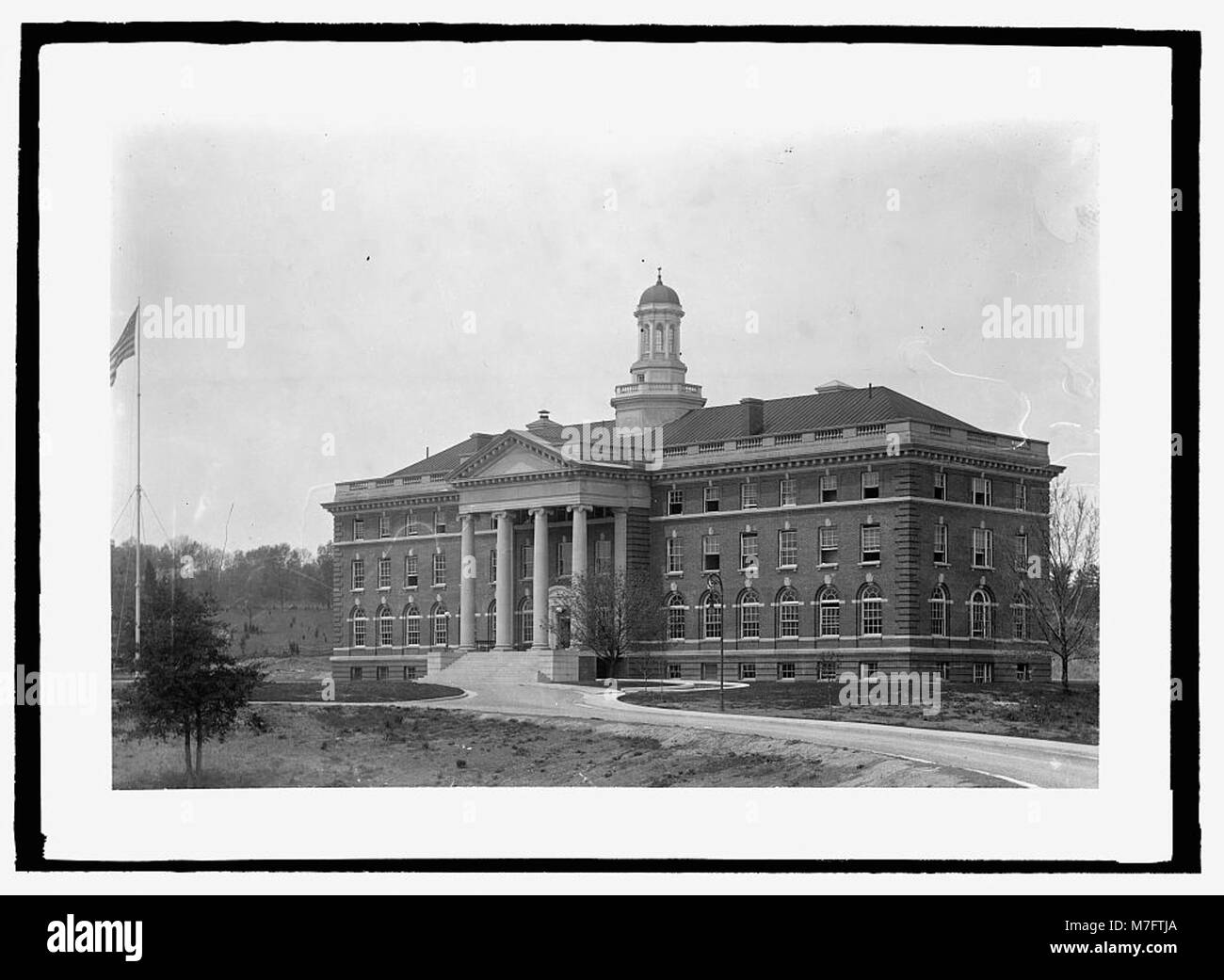 This image shows Walter Reed General Hospital, a historical medical ...