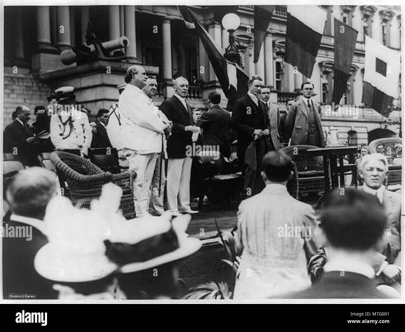 Woodrow Wilson and some of his associates William J. Bryan, Josephus