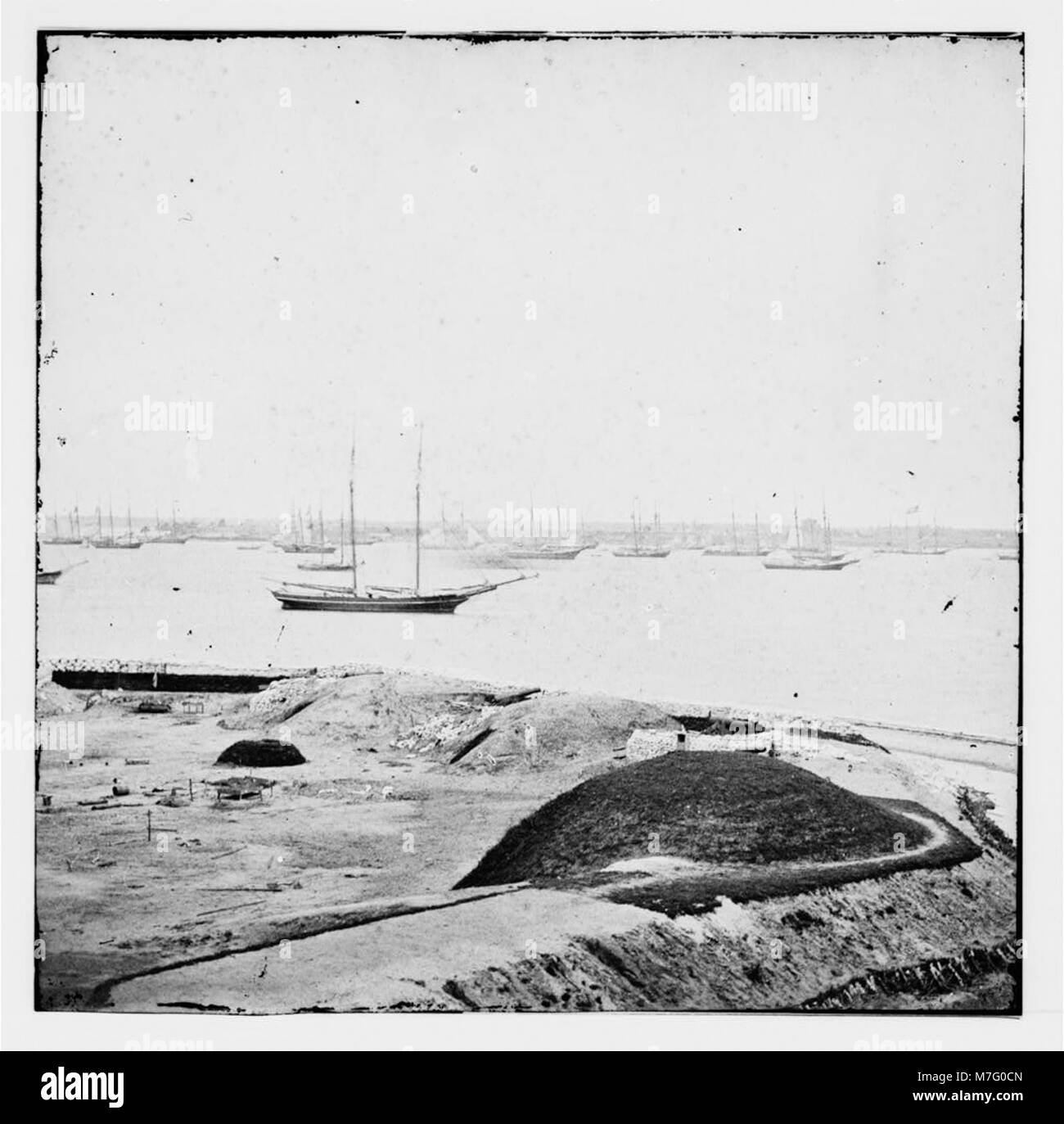 Yorktown, Virginia. Water battery LOC cwpb.01584 Stock Photo Alamy