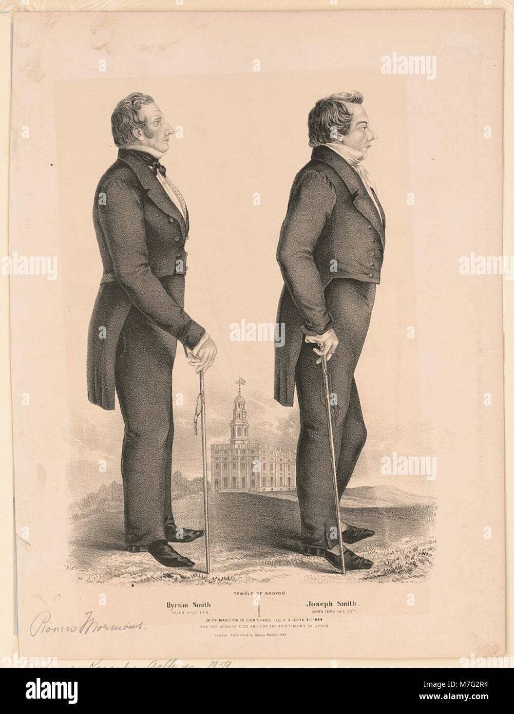 Joseph and hyrum smith hires stock photography and images Alamy
