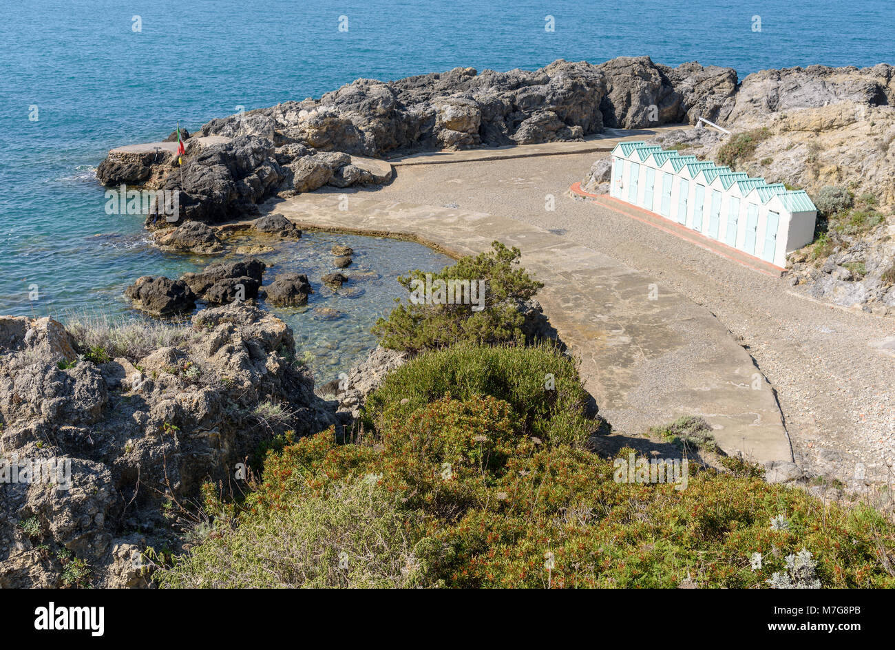 Beach cabin italy hi-res stock photography and images - Alamy