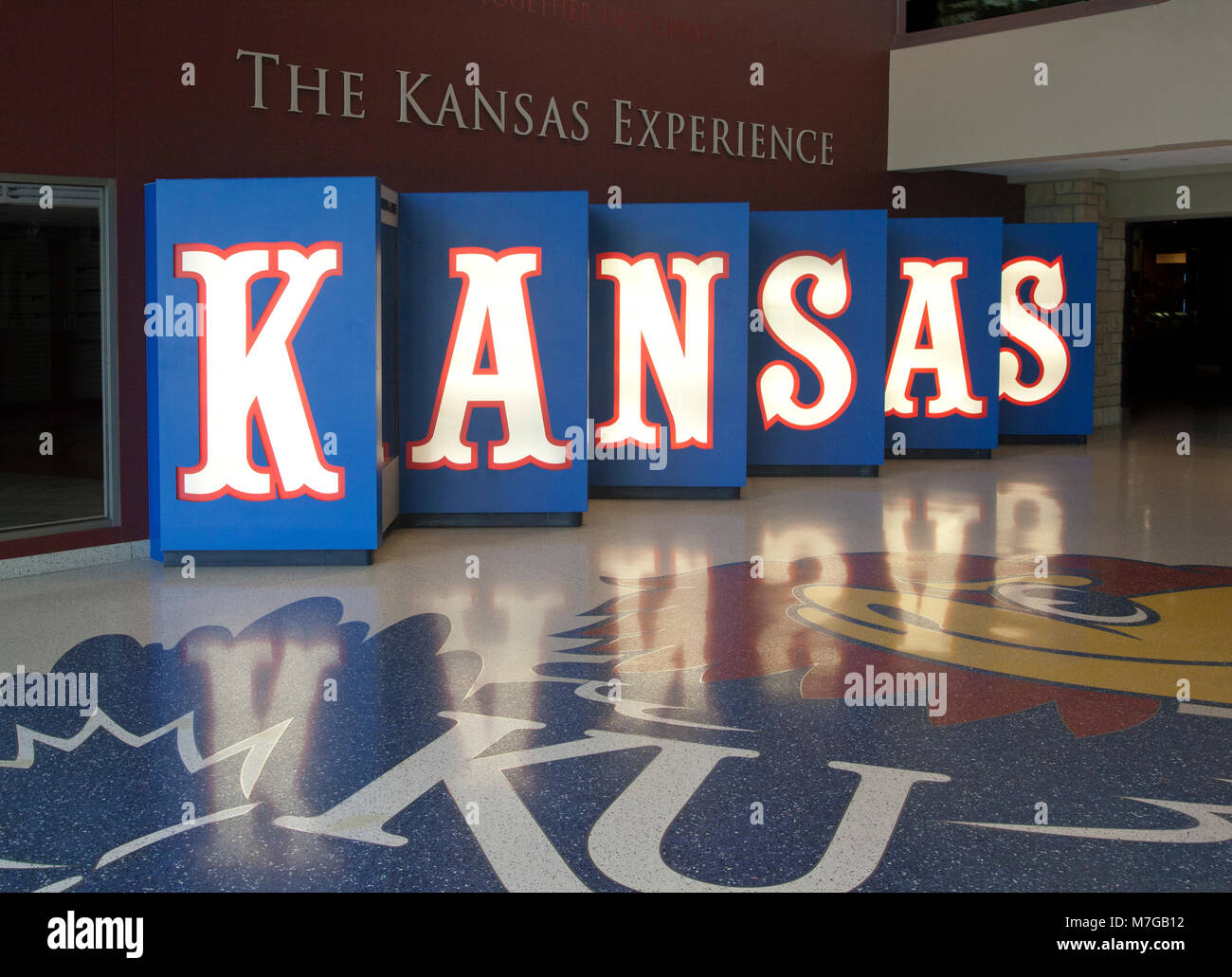 Entry Hall To Allen Fieldhouse University Of Kansas Lawrence