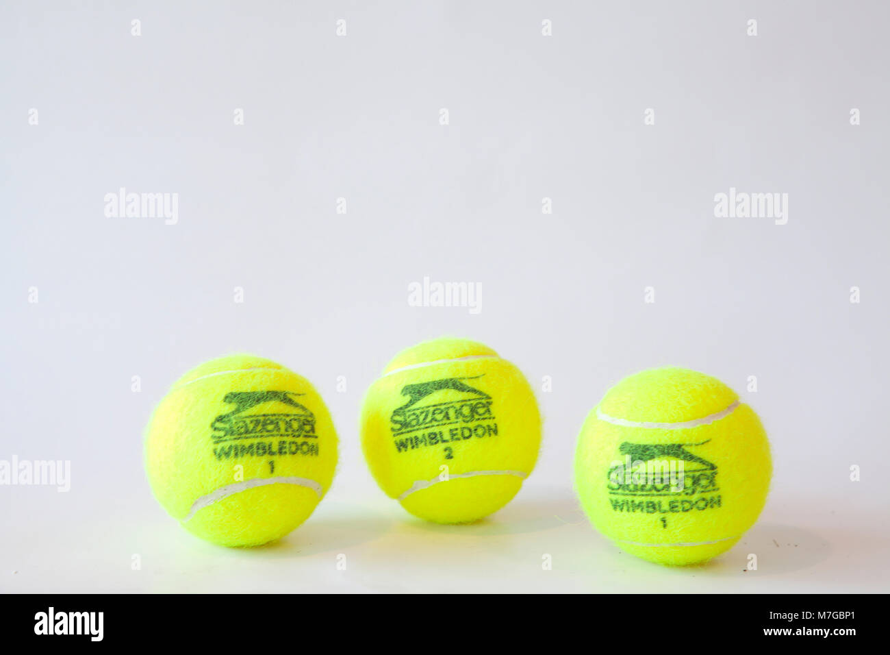 Wimbledon tennis balls hi-res stock photography and images - Alamy