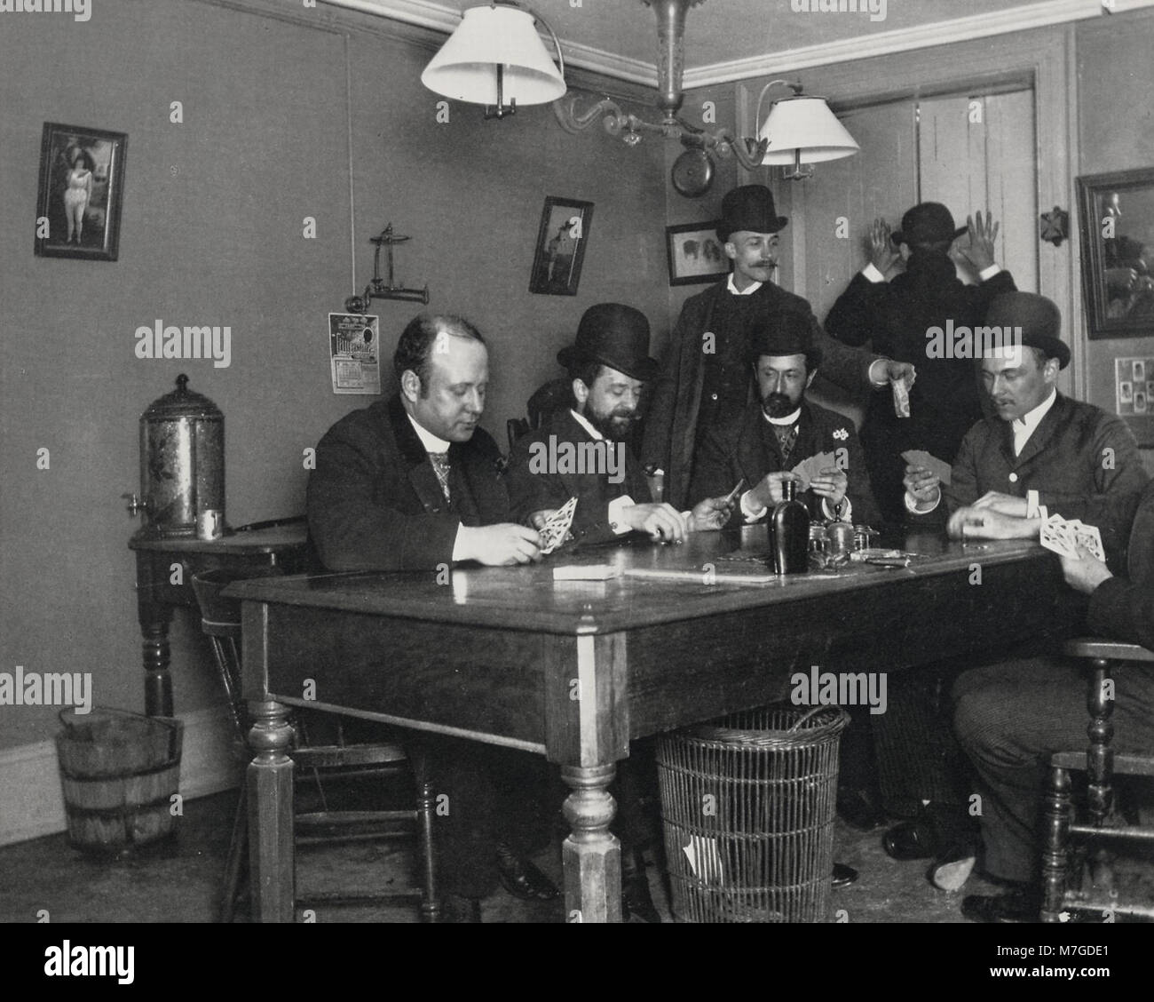 Jacob A. Riis, a pioneering journalist and social reformer, is depicted ...
