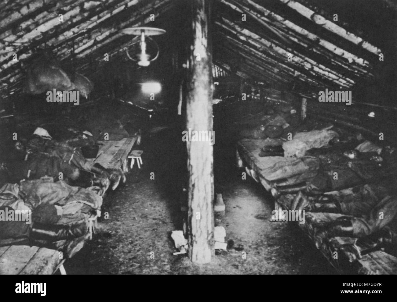 War prison barracks view hi-res stock photography and images - Alamy