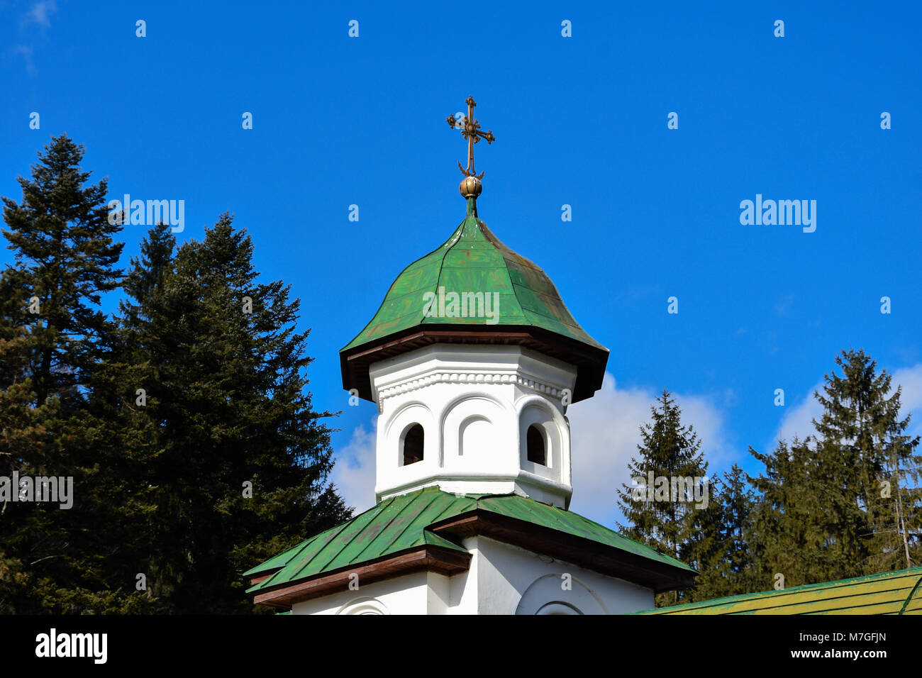 Sinaia Monastery. Sinaia, Romania Stock Photo