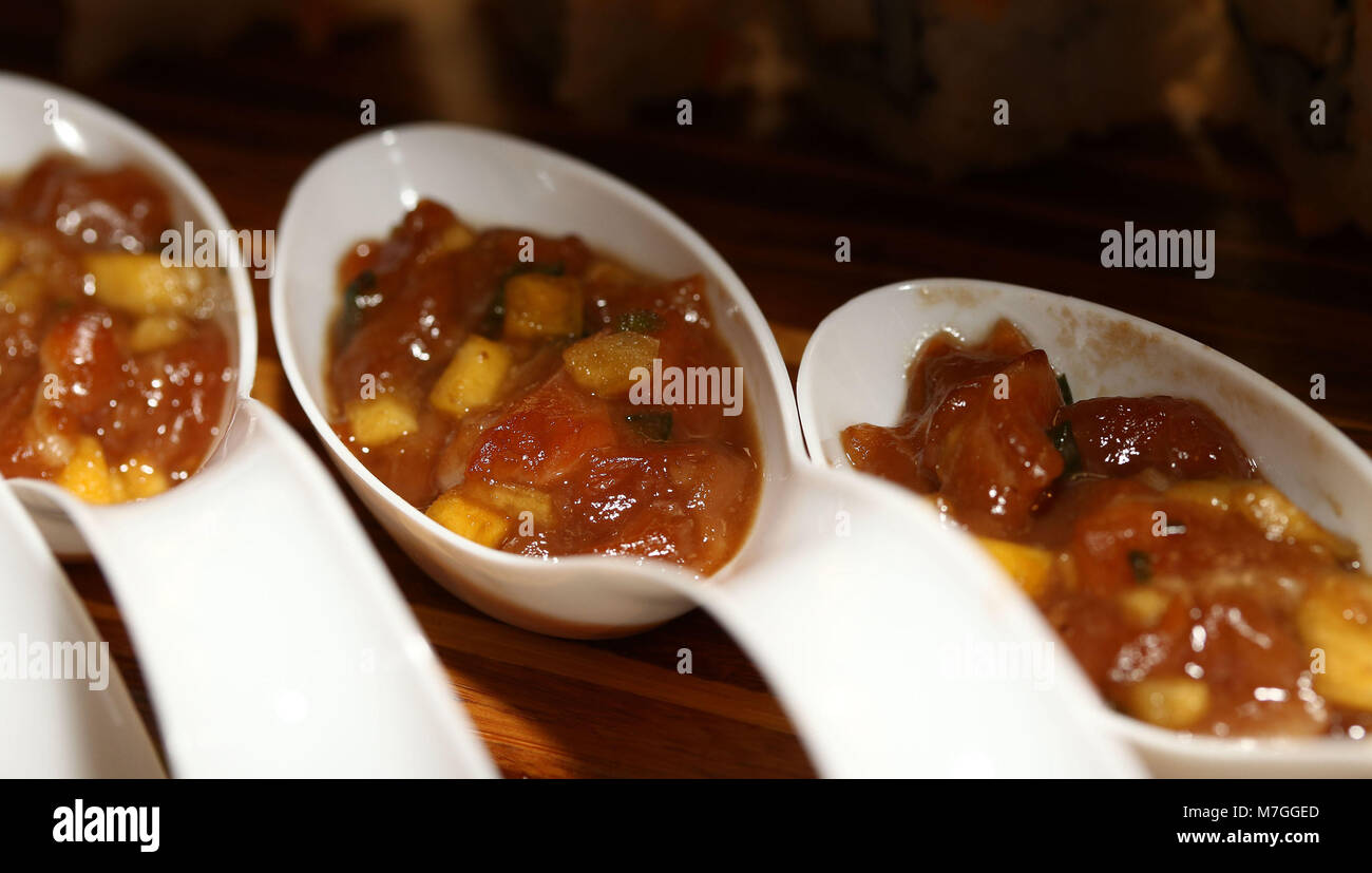 Japanese Vegetables in Sauce Stock Photo Alamy