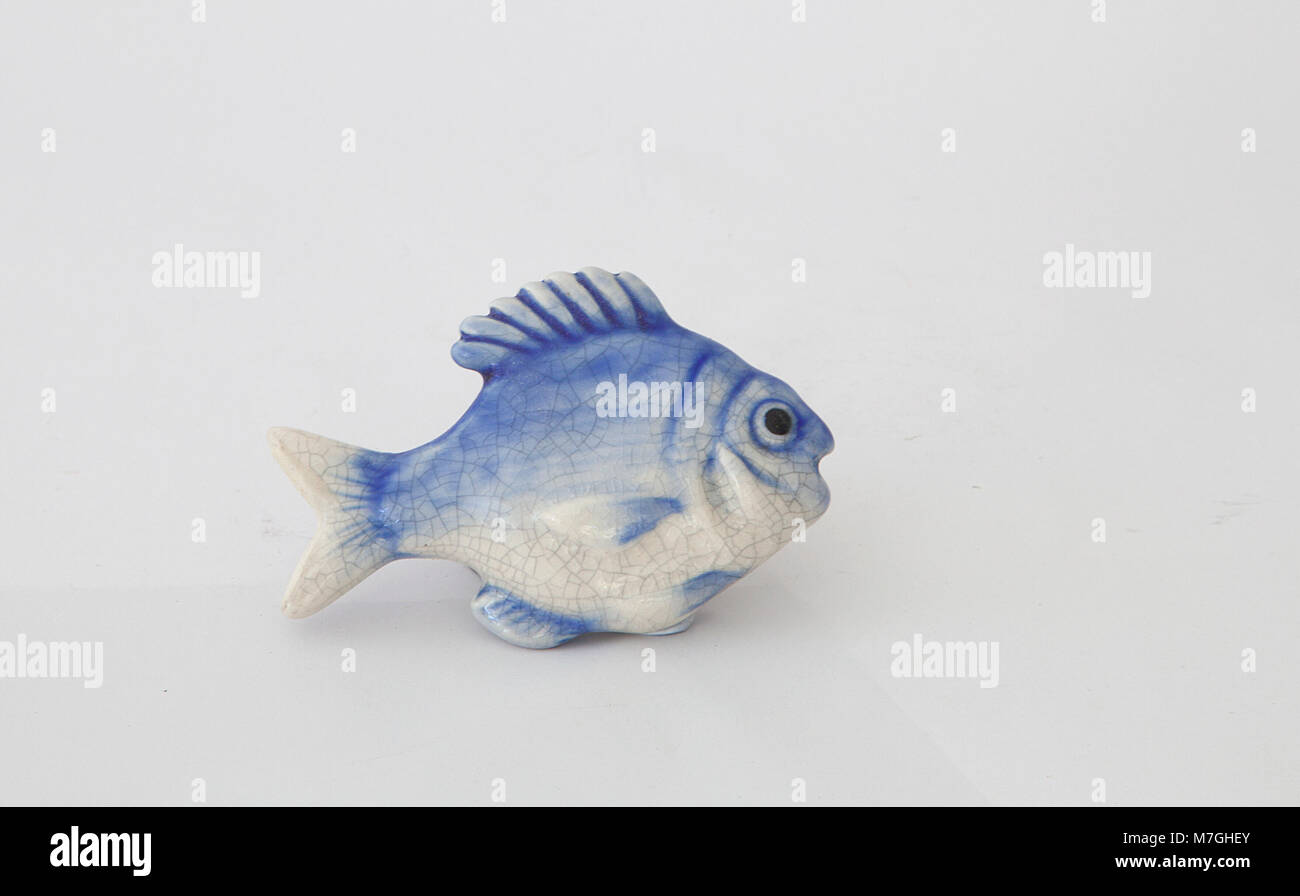Blue Fish Stock Photo