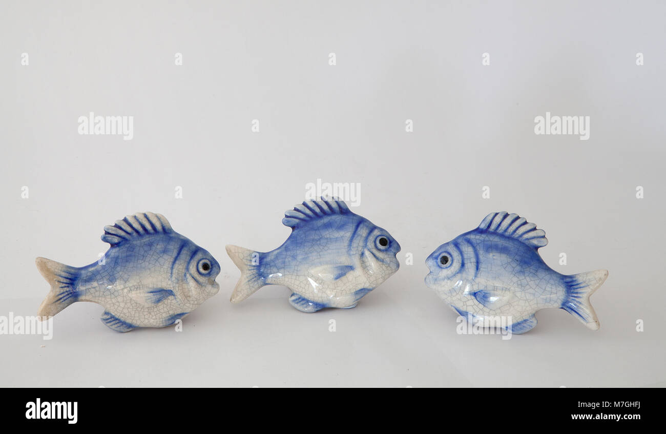 Blue Fish Stock Photo