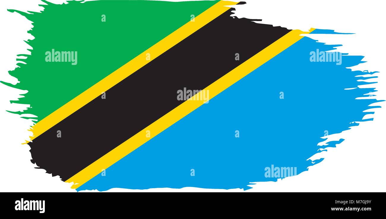 Tanzania flag, vector illustration Stock Vector Image & Art - Alamy