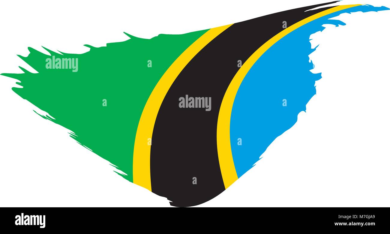 Tanzania flag, vector illustration Stock Vector Image & Art - Alamy