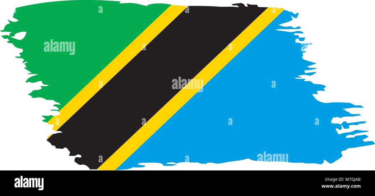 Tanzania flag, vector illustration Stock Vector Image & Art - Alamy