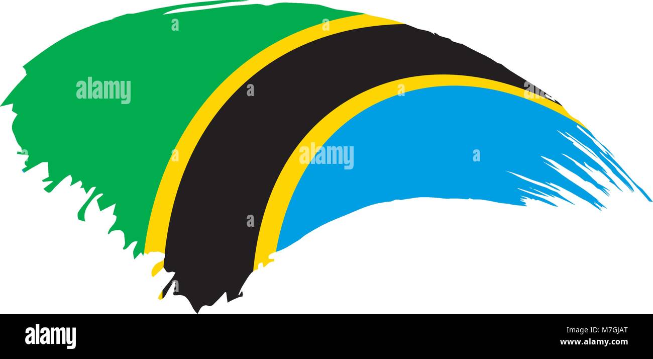 Tanzania flag, vector illustration Stock Vector Image & Art - Alamy