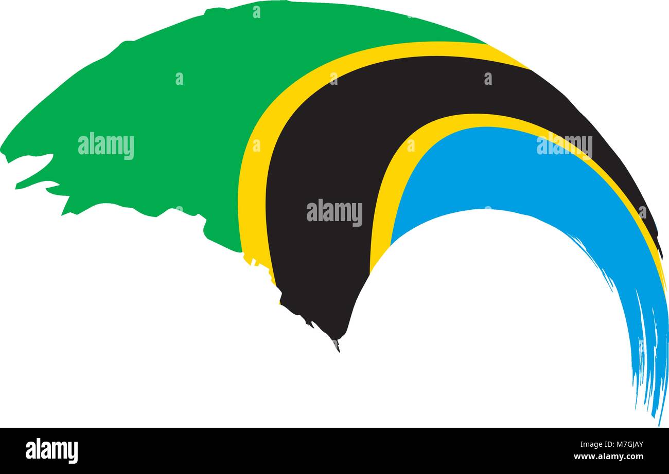 Tanzania flag, vector illustration Stock Vector Image & Art - Alamy