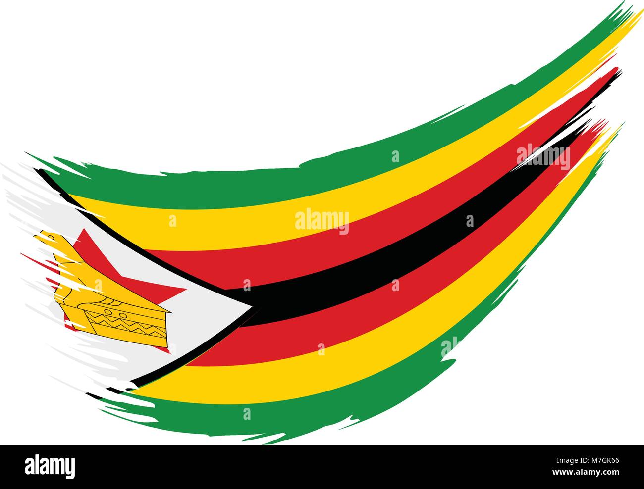 Download Zimbabwe flag, vector illustration Stock Vector Art ...