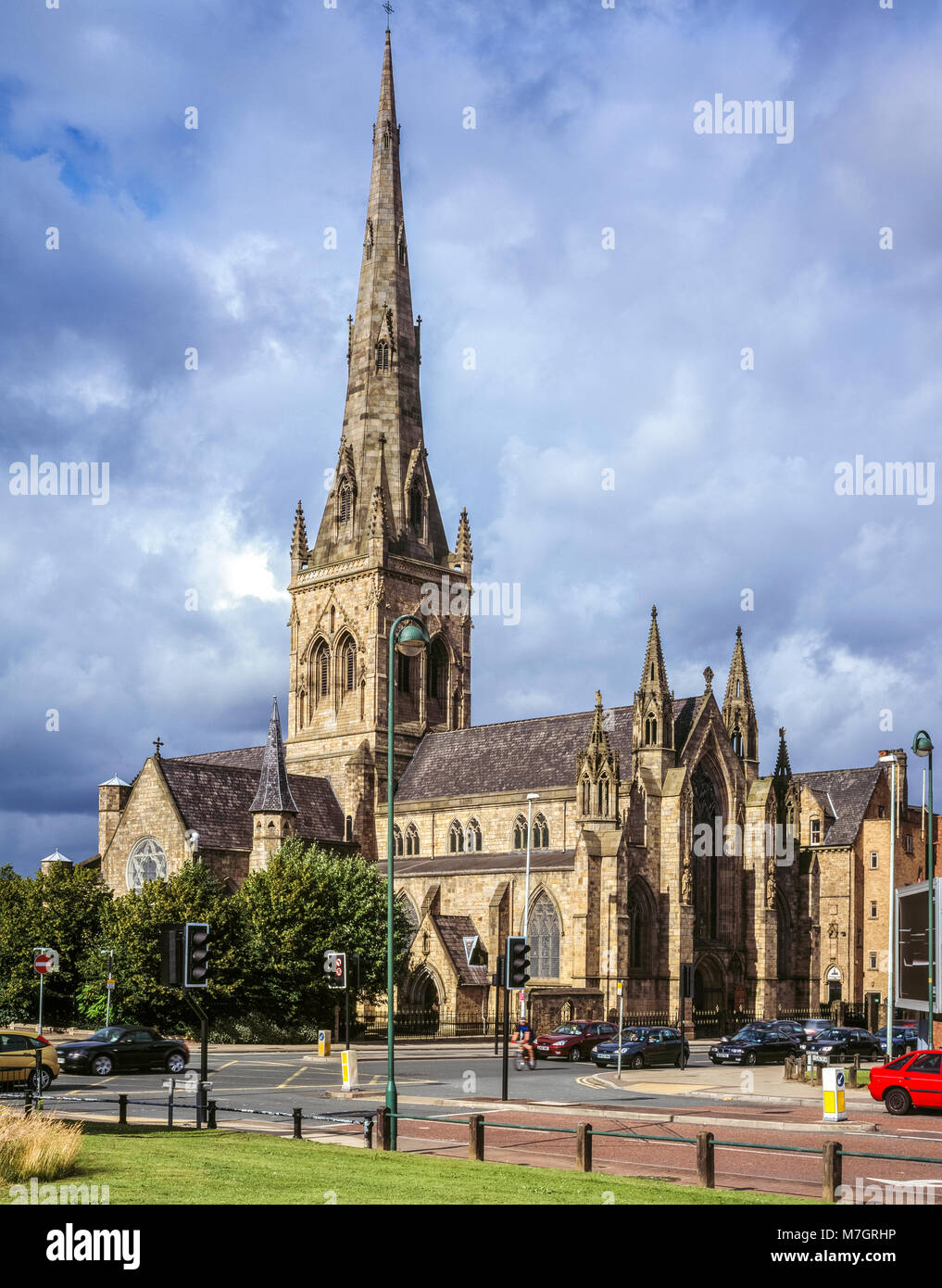 Salford, Greater Manchester, UK. The Roman Catholic St John's Cathedral
