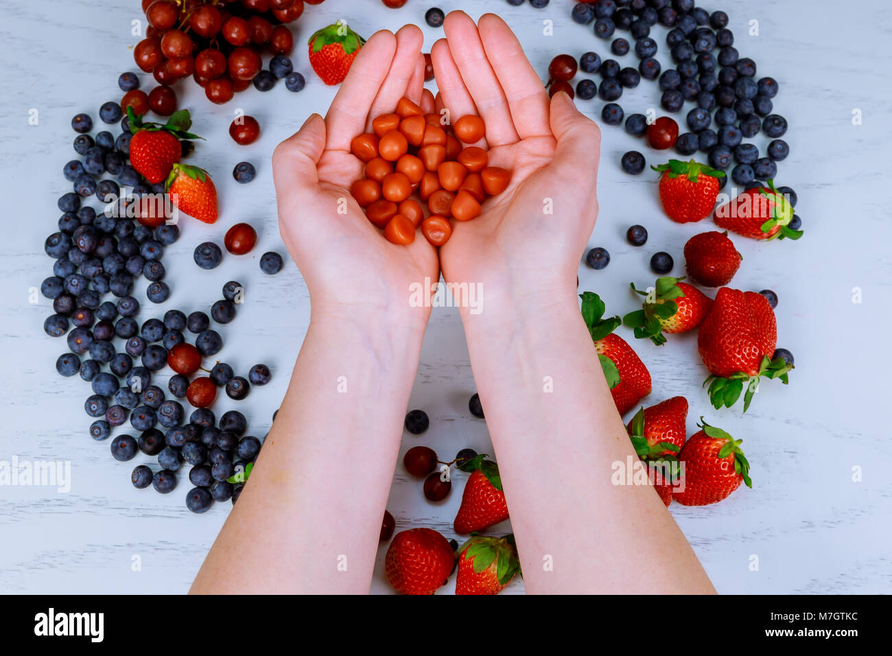 Gummy berries hi-res stock photography and images - Alamy