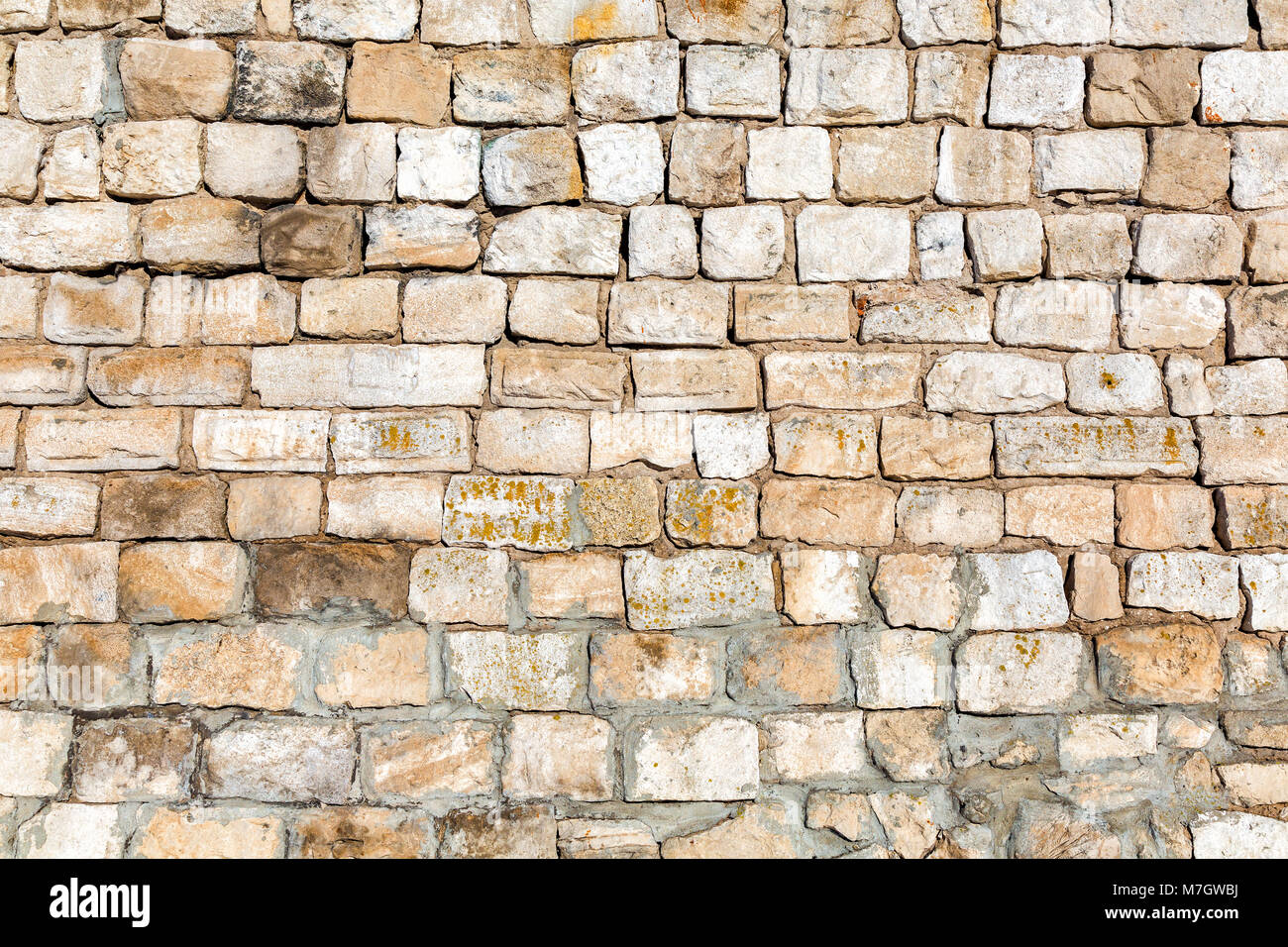 Weathered grey stone wall as background texture Stock Photo - Alamy