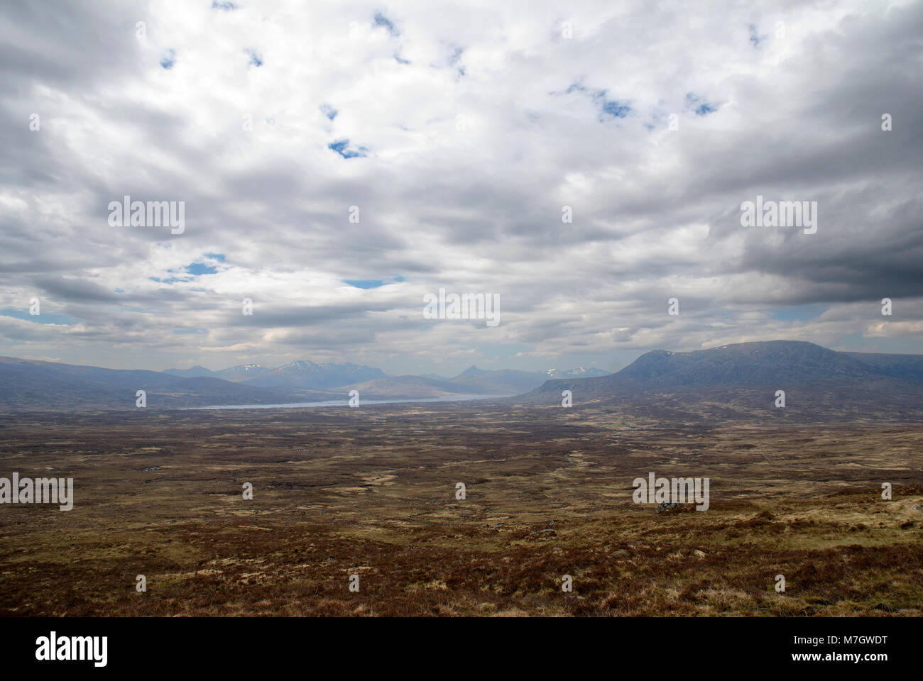 Rannoch Moor Stock Photo