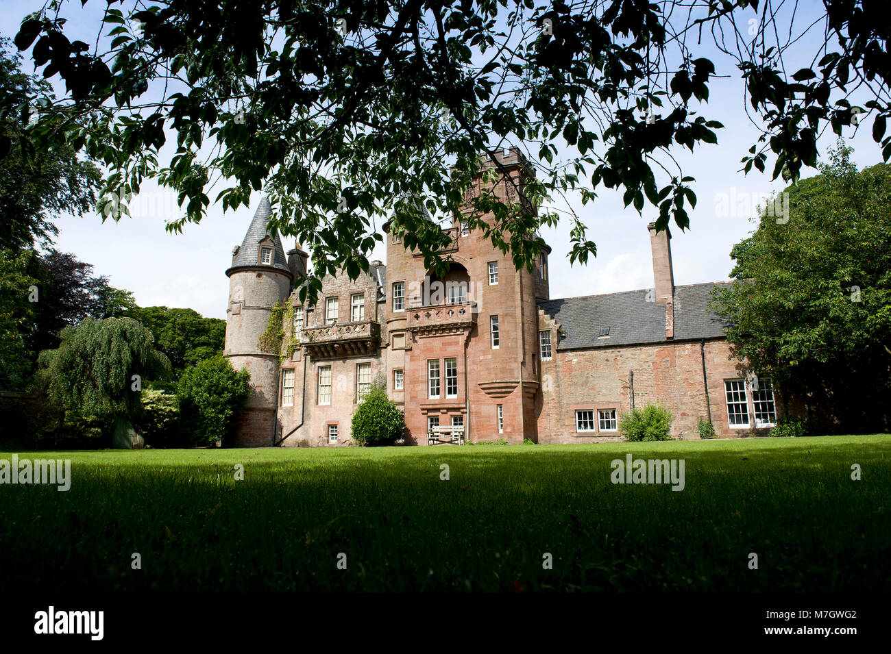Hospitalfield House, Arbroath Angus Scotland Stock Photo Alamy