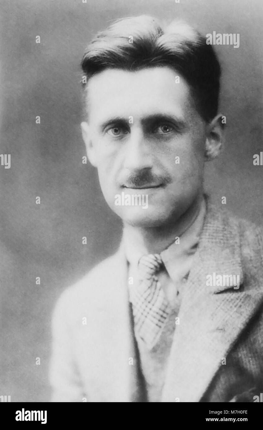 GEORGE ORWELL (1903-1950) English novelist about 1930 Stock Photo