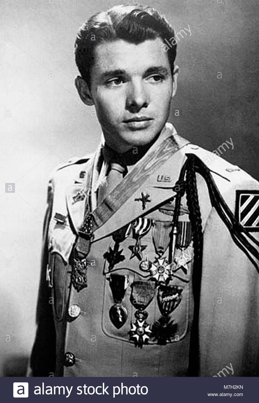 Audie Murphy Black and White Stock Photos & Images - Alamy
