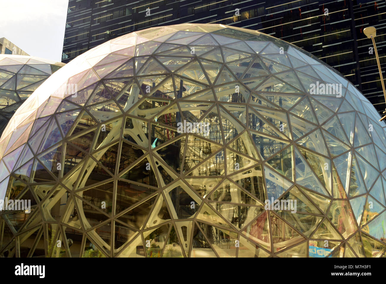 Spheres complex Stock Photo