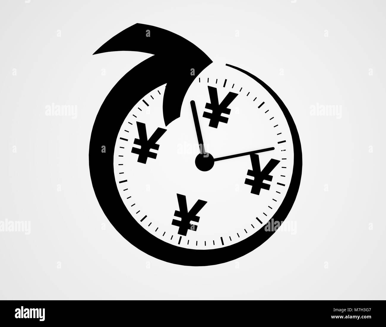 Time and financial wealth, time is money, wealth accumulation