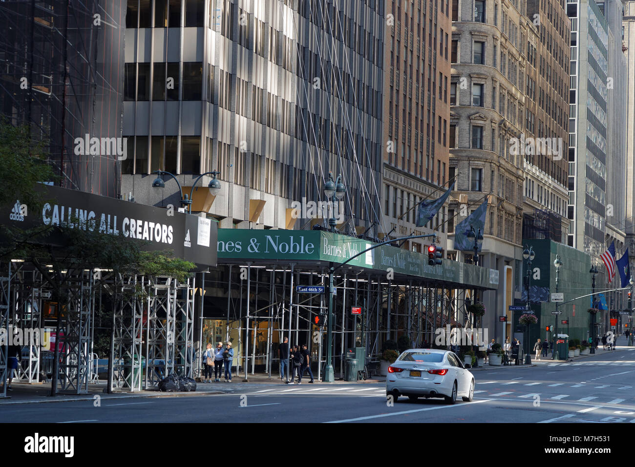 NEW YORK CITY, USA, September 10, 2017 In the streets of Manhattan
