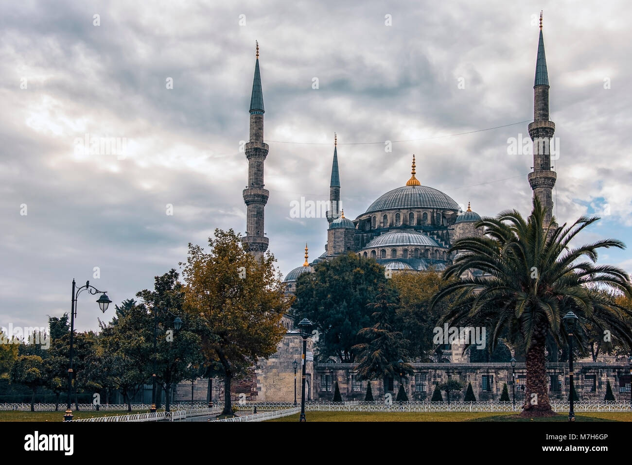Sultan ahmet mosque in Istanbul, Turkey Stock Photo