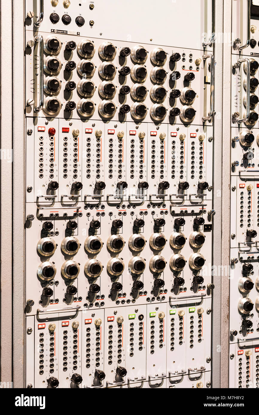 Austria Computer VIENNA, AUSTRIA - 24 AUGUST 2017:The technical museum in Vienna ...