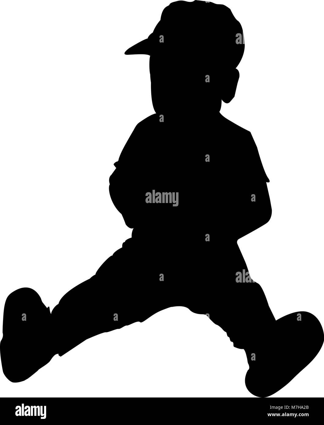 Mother baby vector silhouette hi-res stock photography and images - Alamy