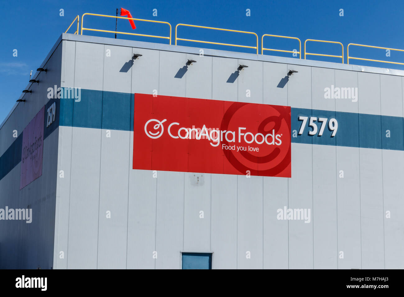 Indianapolis Circa March 2018 ConAgra Brands manufacturing plant