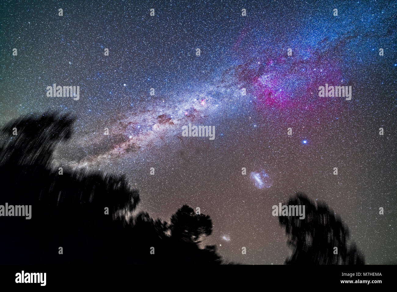 Milky way magellanic clouds hi-res stock photography and images - Alamy
