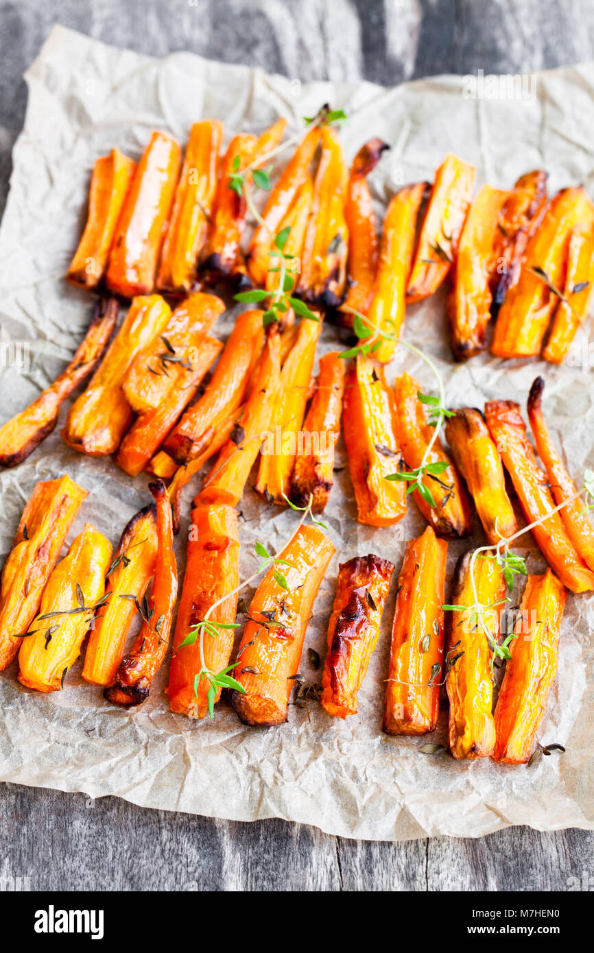 Oven baked carrot hires stock photography and images Alamy