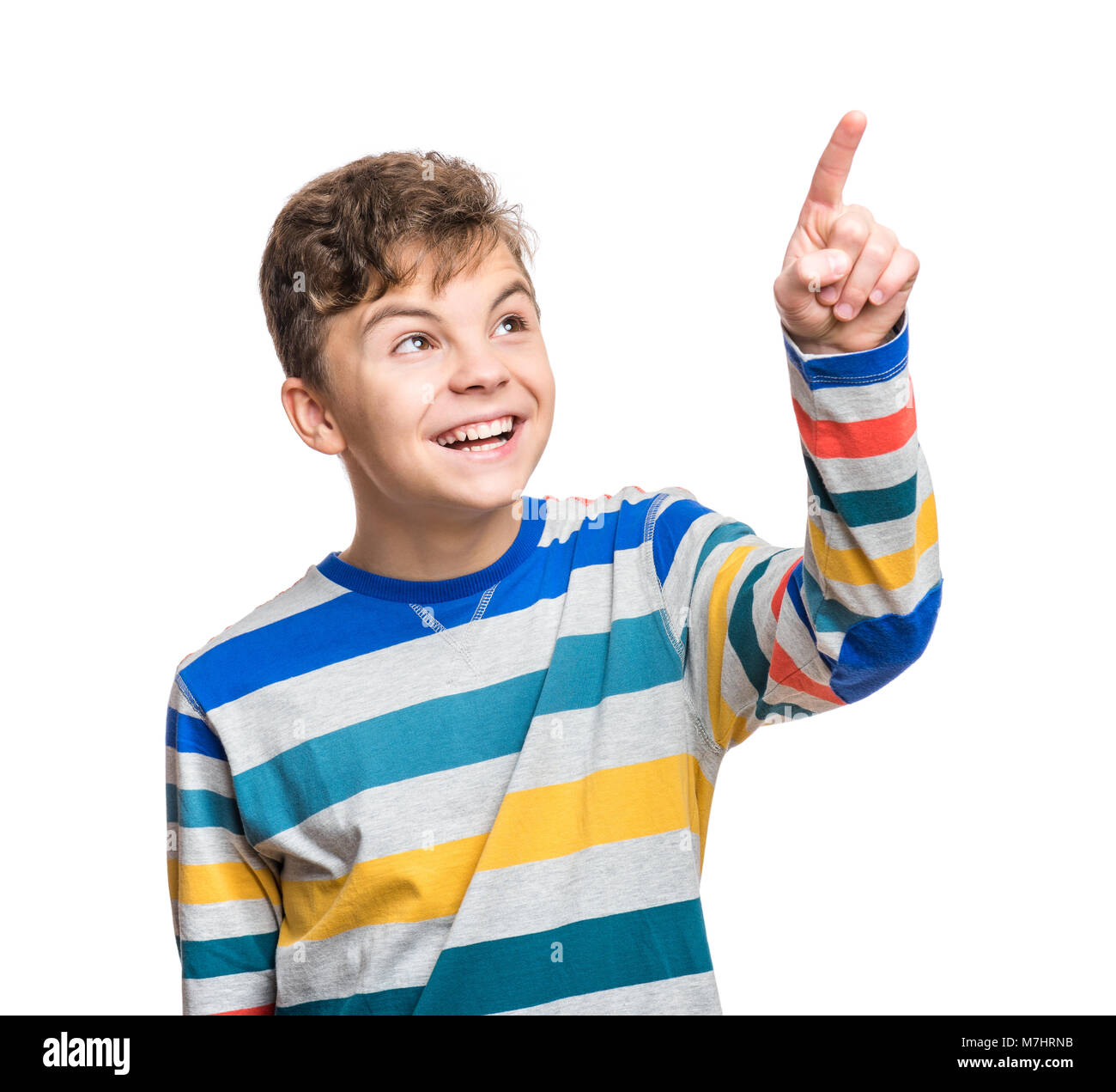 Studio portrait of teen boy hi-res stock photography and images - Alamy