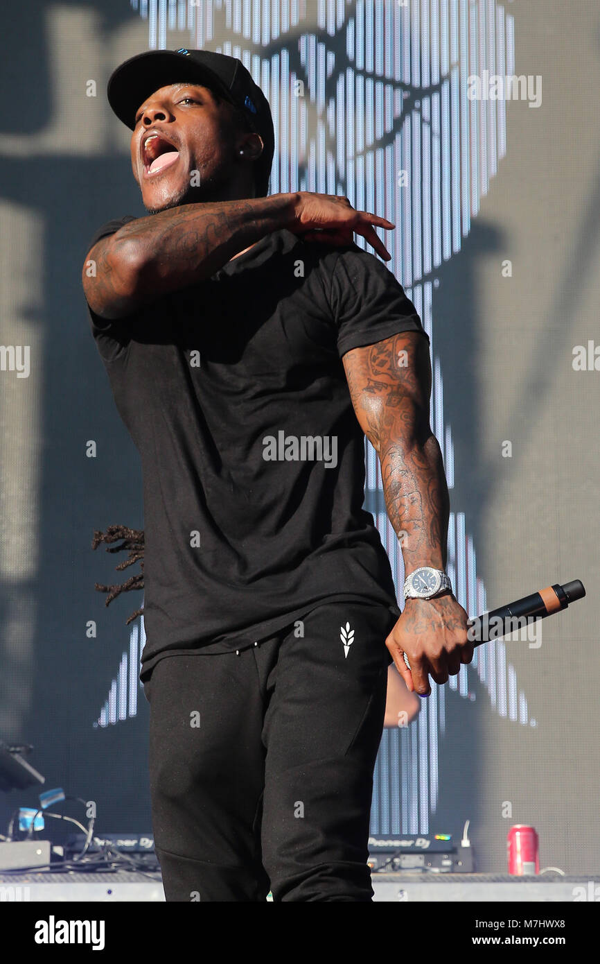 Ace Hound Rapper Parramatta, NSW, Australia. 10th Mar, 2018. US Rapper Ace Hood ...