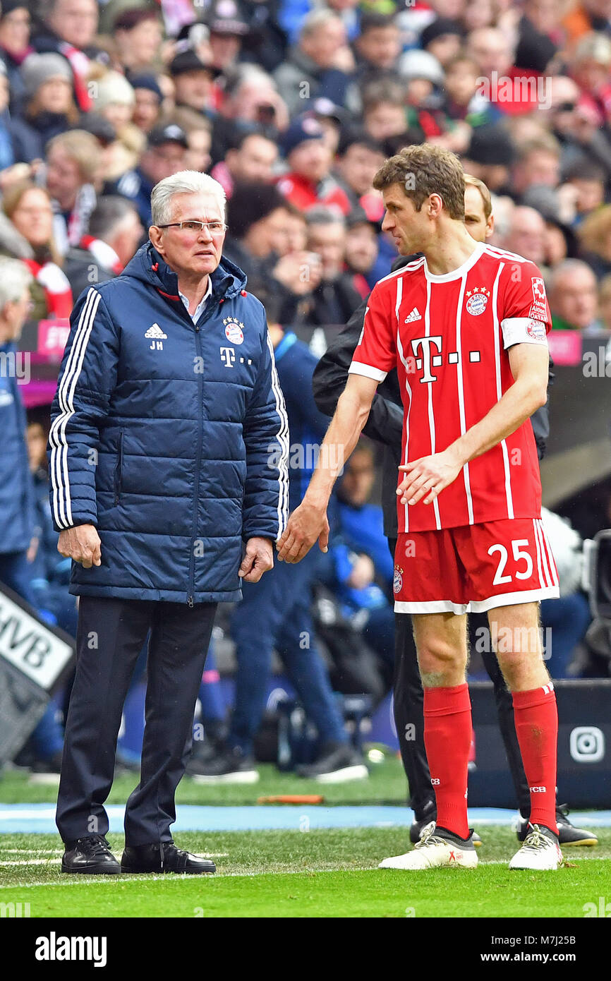 Muenchen Deutschland 10th Mar 2018 Jupp HEYNCKES coach FC Bayern muenchen-deutschland-10th-mar-2018-jupp-heynckes-coach-fc-bayern