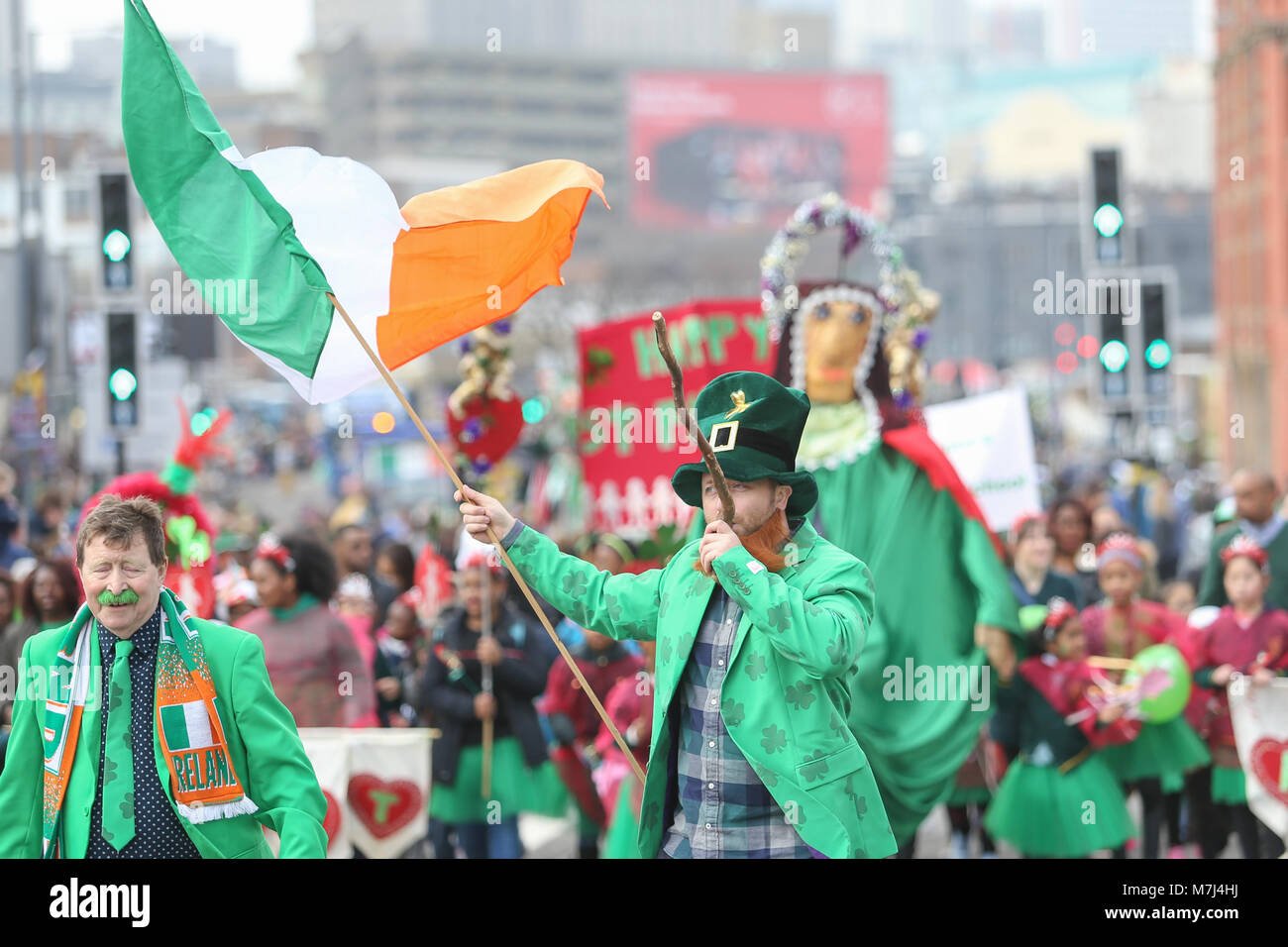 Birmingham's Irish community celebrates St Patrick's Day with their ...