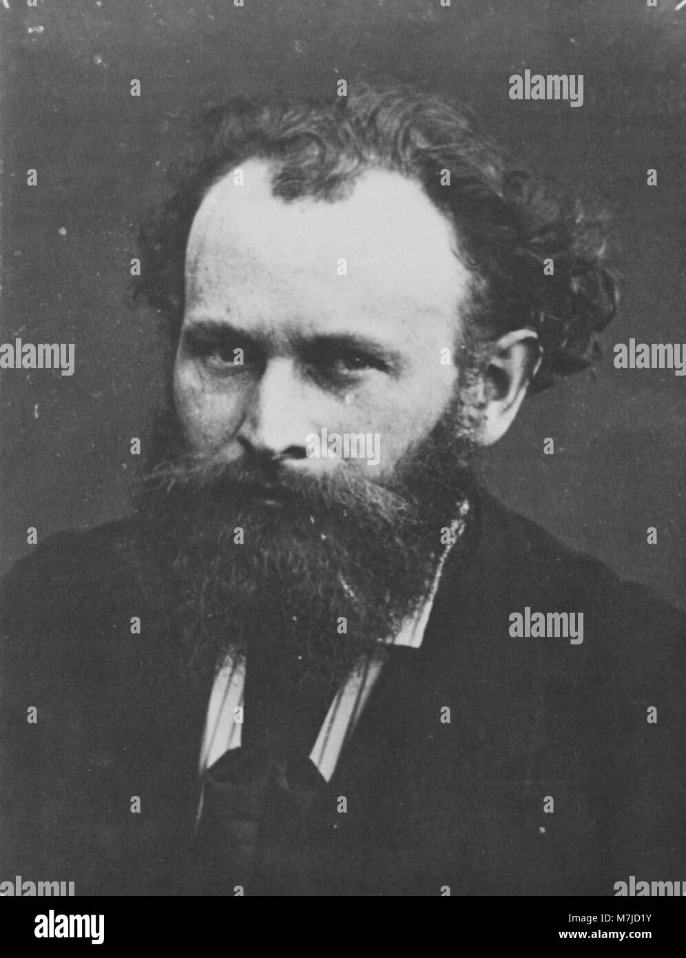 Tournachon, Gaspard-Félix - Edouard Manet (1832-1883) (Zeno Fotografie) Stock Photo