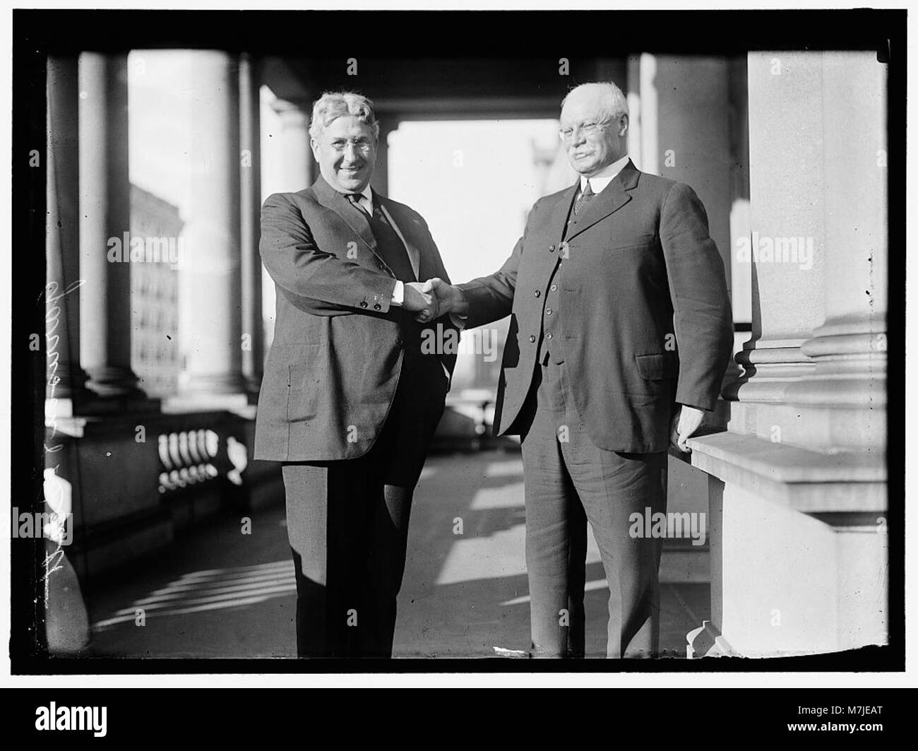 GARRISON, LINDLEY M. SECRETARY OF WAR, 19131916. LEFT, WITH GEN. H.L