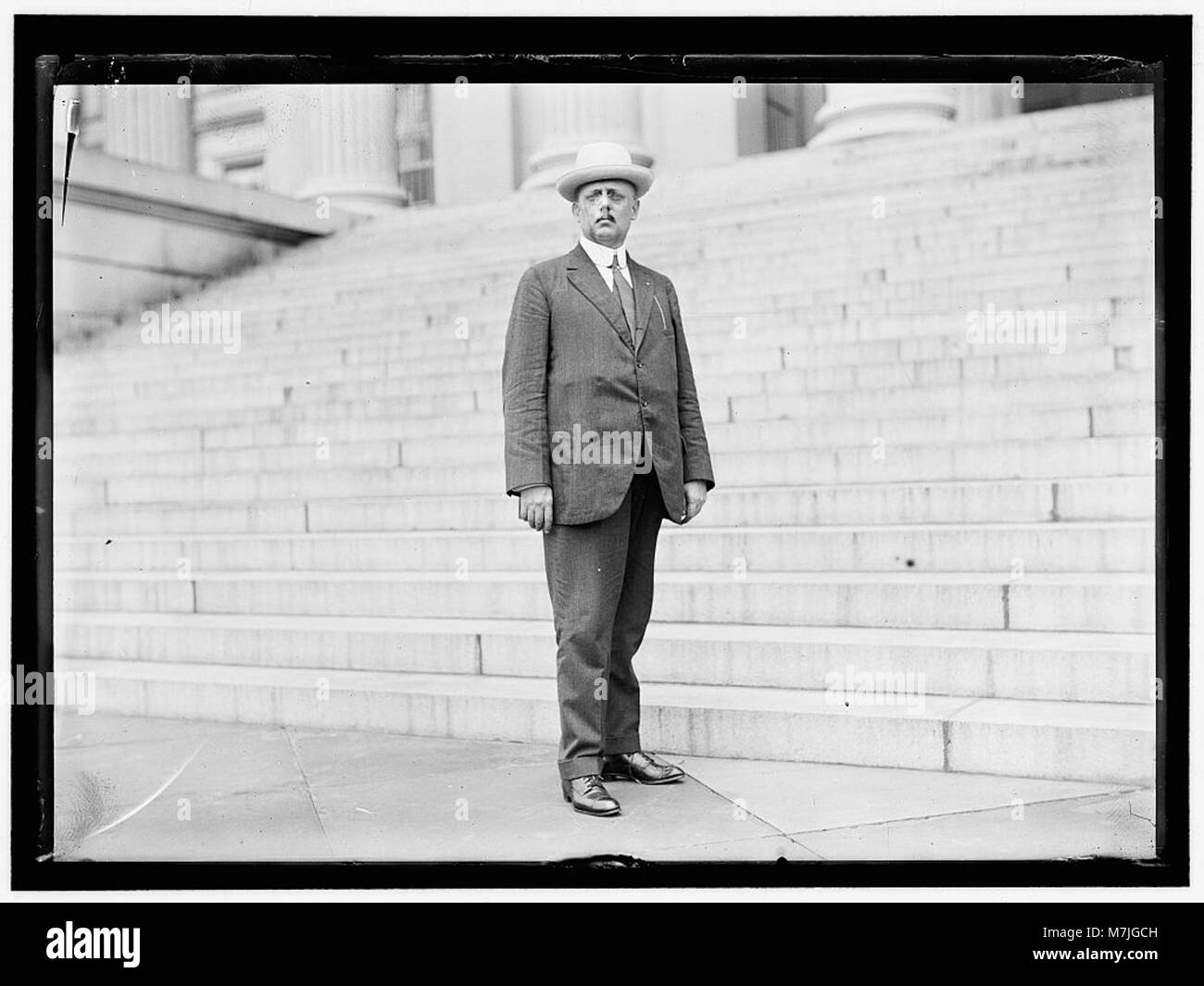 A photograph of William P.G. Harding, an important historical figure ...