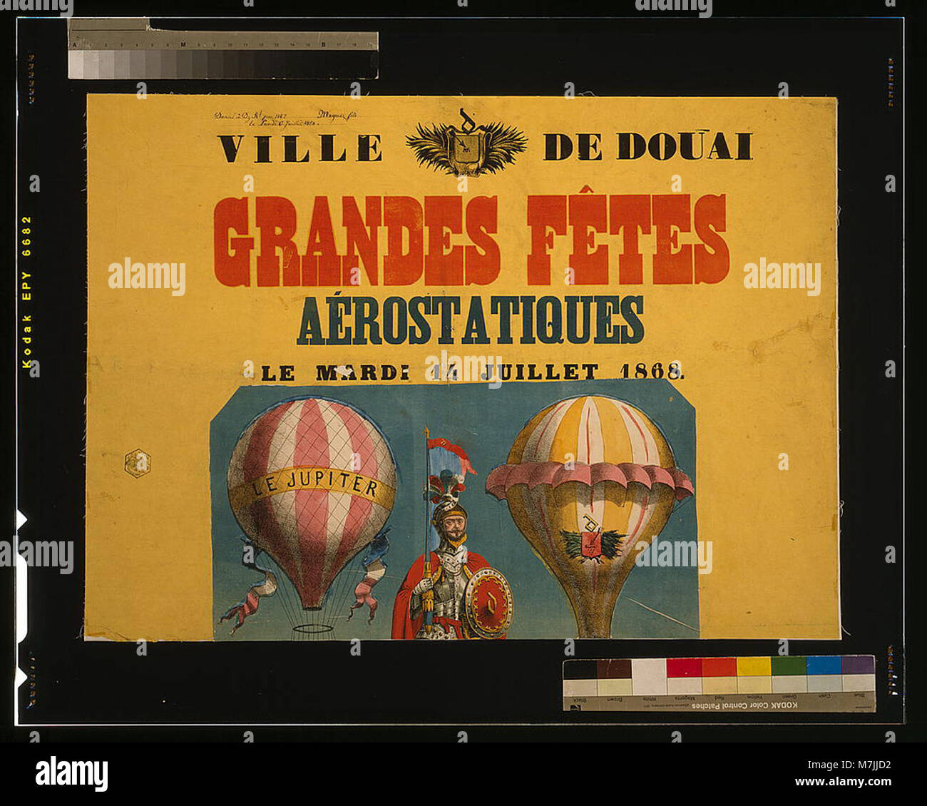 On July 14, 1868, grand aerial celebrations took place with hot air ...